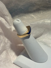 Load image into Gallery viewer, DS Lapis Slice Gold Ring
