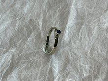 Load image into Gallery viewer, DS Ceylon Sapphire Bezel Ring
