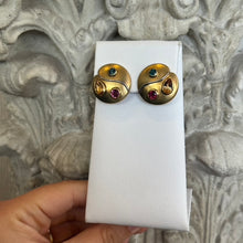 Load image into Gallery viewer, DS Artist&#39;s Palette Gold Earrings
