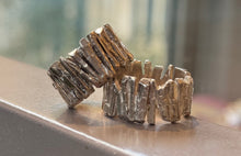 Load image into Gallery viewer, DS Sterling Silver Tree Bark Texture Band
