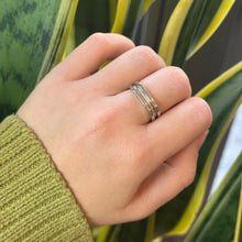 Load image into Gallery viewer, DS White Gold Square Ring
