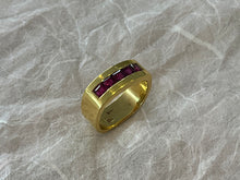 Load image into Gallery viewer, DS Ruby channel ring
