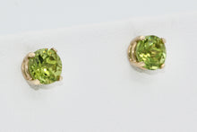 Load image into Gallery viewer, DS Peridot Stud Earrings
