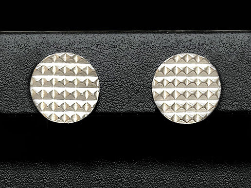 DS Round Grid Earrings