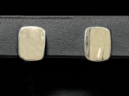 DS Concave Soft Rectangle Earrings