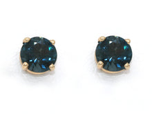 Load image into Gallery viewer, DS London Blue Topaz Studs
