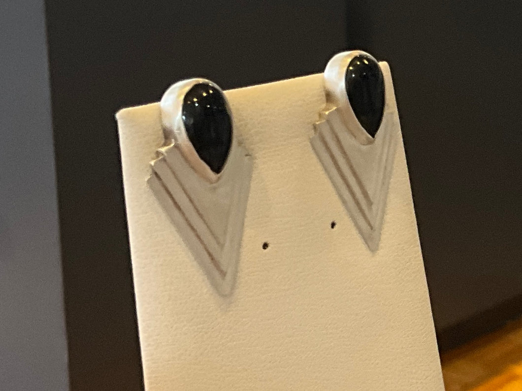 DS Deco Onyx Earrings