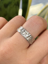 Load image into Gallery viewer, DS Carved Sterling Silver Band
