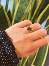 Load image into Gallery viewer, DS Bezel-Set Oval Pink Tourmaline Ring
