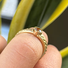 Load image into Gallery viewer, DS Yellow Topaz Twisted Band
