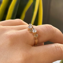 Load image into Gallery viewer, DS Diamond Stacked Bezels Ring
