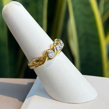 Load image into Gallery viewer, DS Diamond Wrapped Bezels Ring
