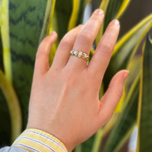 Load image into Gallery viewer, DS Diamond Wrapped Bezels Ring
