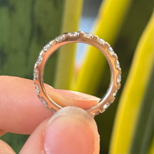 Load image into Gallery viewer, DS Diamond and Palladium Eternity Band
