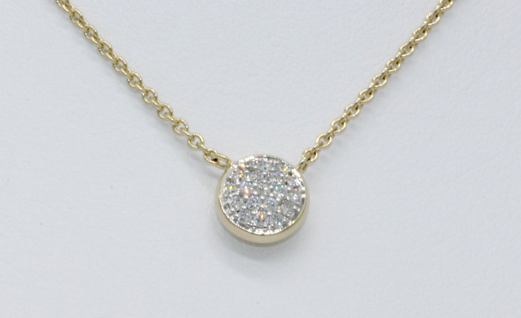 Diamond Pave Necklace